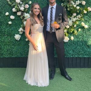 Revelry Pippa Tulle Dress in Champagne